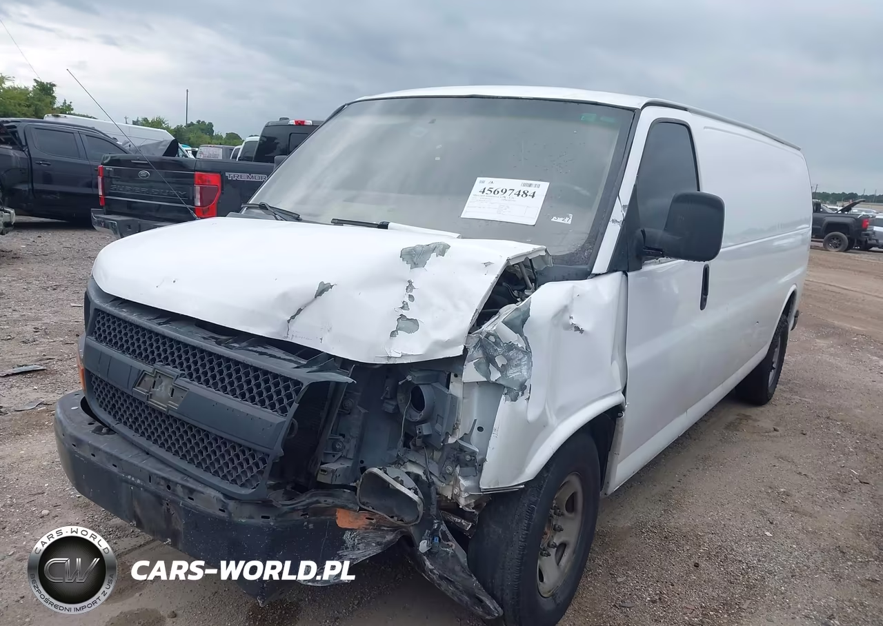 2012 Chevrolet Express 3500 Work Van VIN:1GCZGUBG9C1118020 - 2