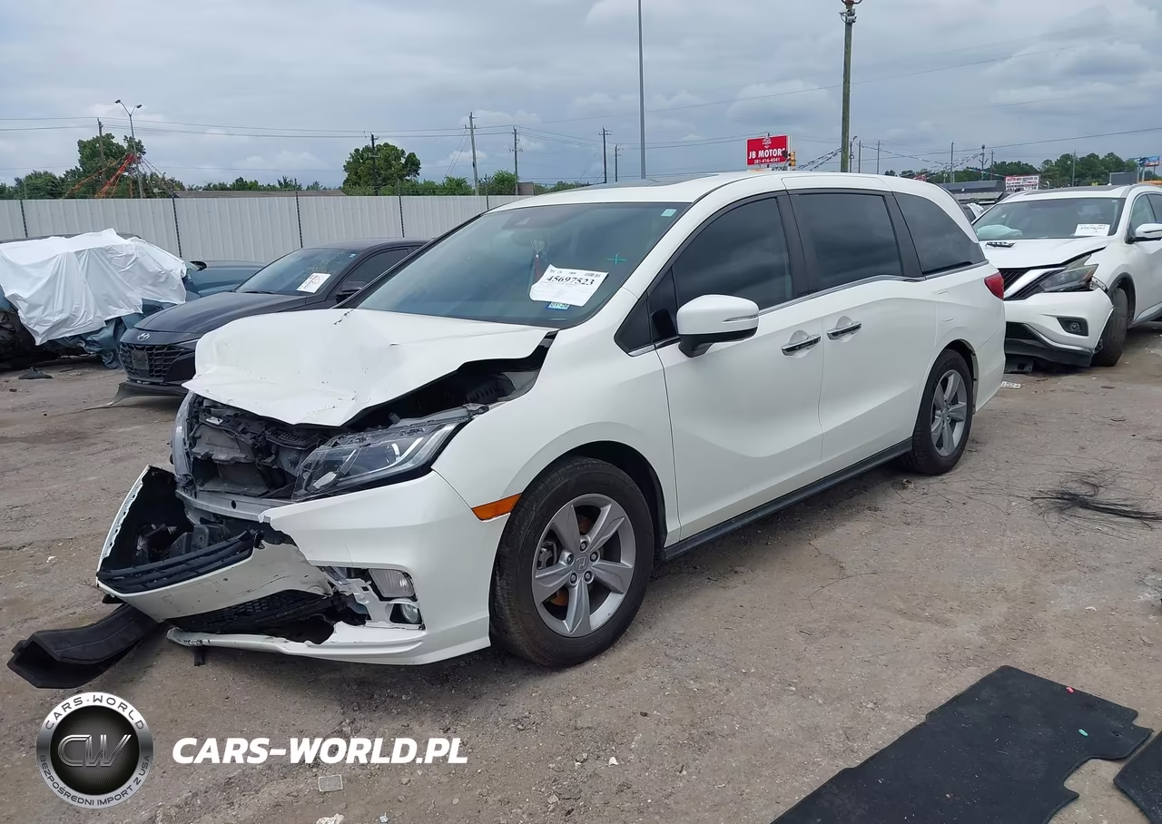 2019 Honda Odyssey Ex-L VIN:5FNRL6H70KB081136 - 2