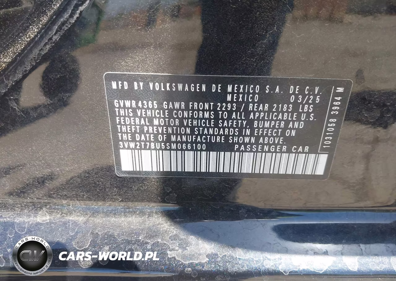 2025 Volkswagen Jetta Gli 2.0T Autobahn VIN:3VW2T7BU5SM066100 - 9