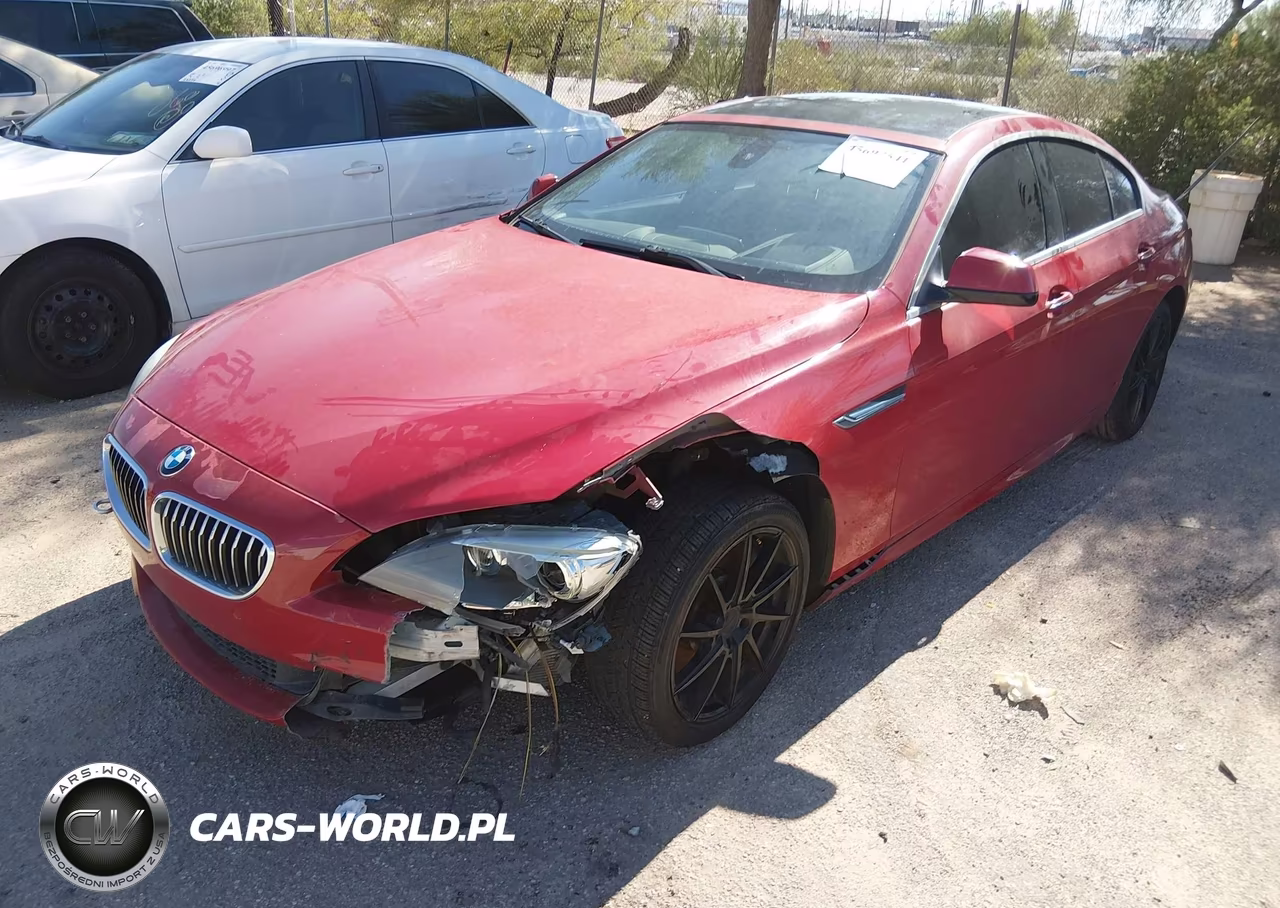 2013 BMW 640I Gran Coupe VIN:WBA6A0C58DDF14238 - 2