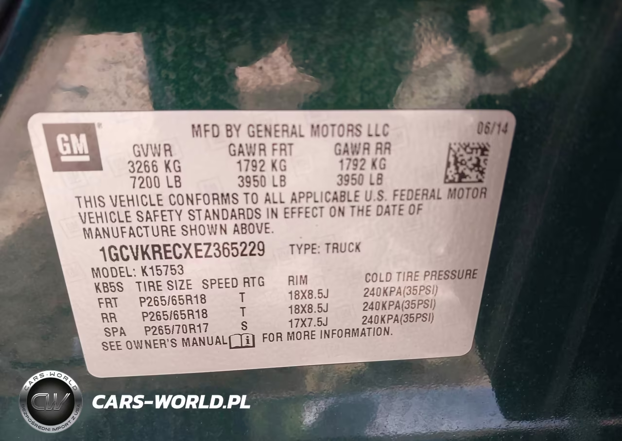 2014 Chevrolet Silverado 1500 Lt VIN:1GCVKRECXEZ365229 - 9