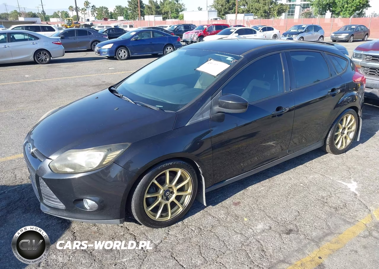 2012 Ford Focus Se VIN:1FAHP3K24CL417208 - 2