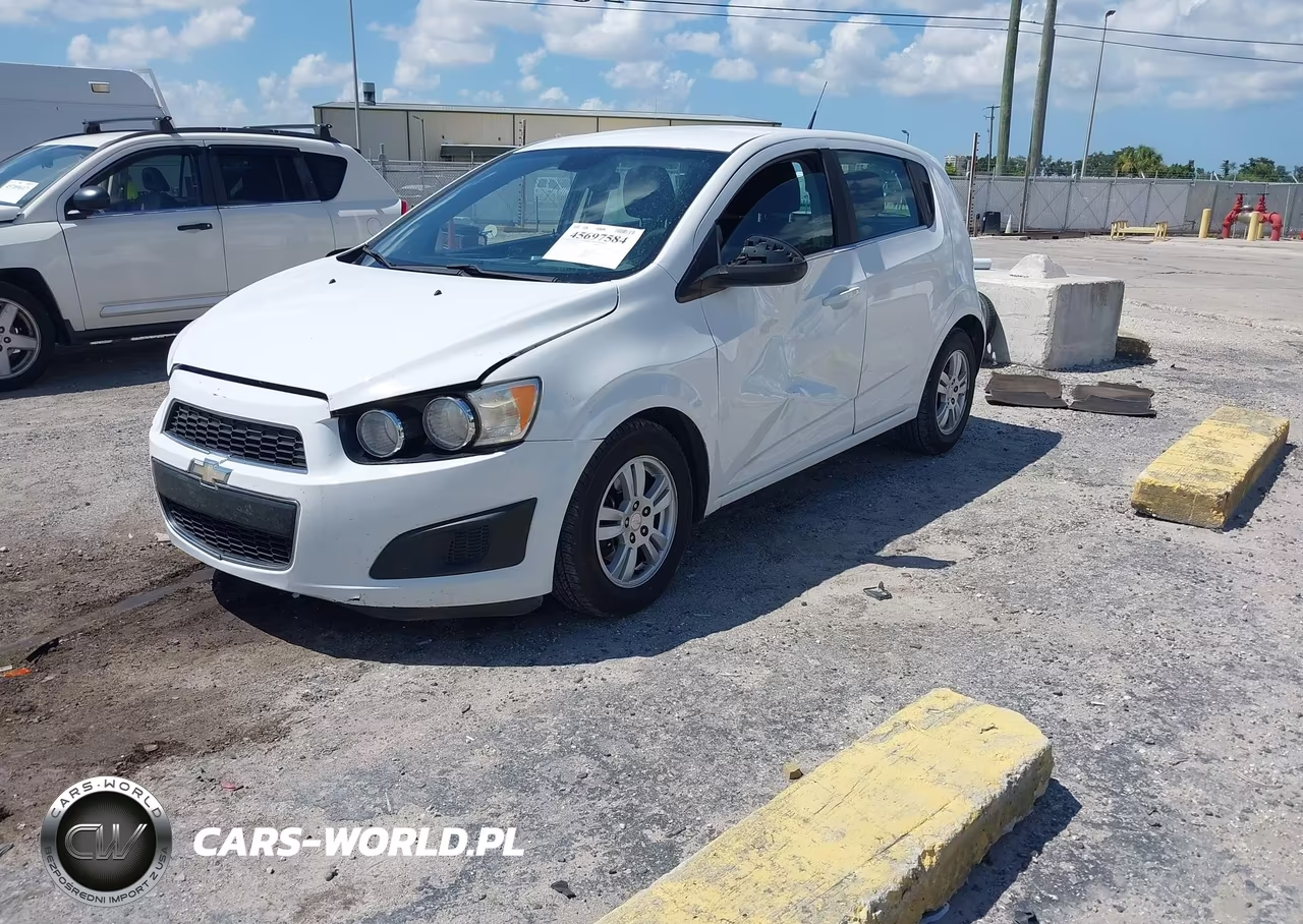 2012 Chevrolet Sonic 2Lt VIN:1G1JC6SH6C4174534 - 2