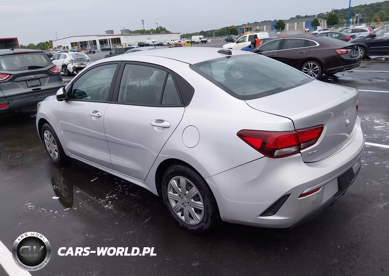 2022 Kia Rio Lx VIN:3KPA24AD5NE494510 - 3