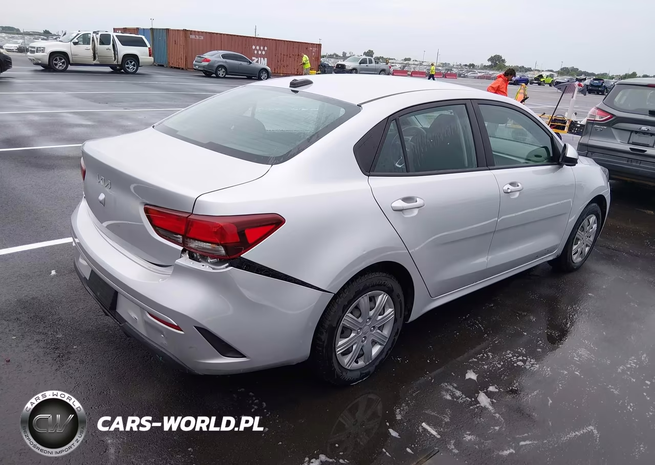 2022 Kia Rio Lx VIN:3KPA24AD5NE494510 - 4