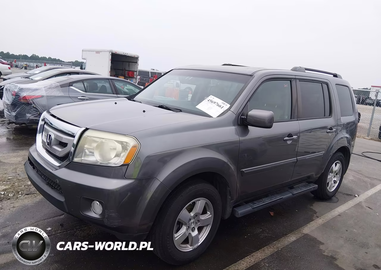 2011 Honda Pilot Ex-L VIN:5FNYF3H61BB038580 - 2