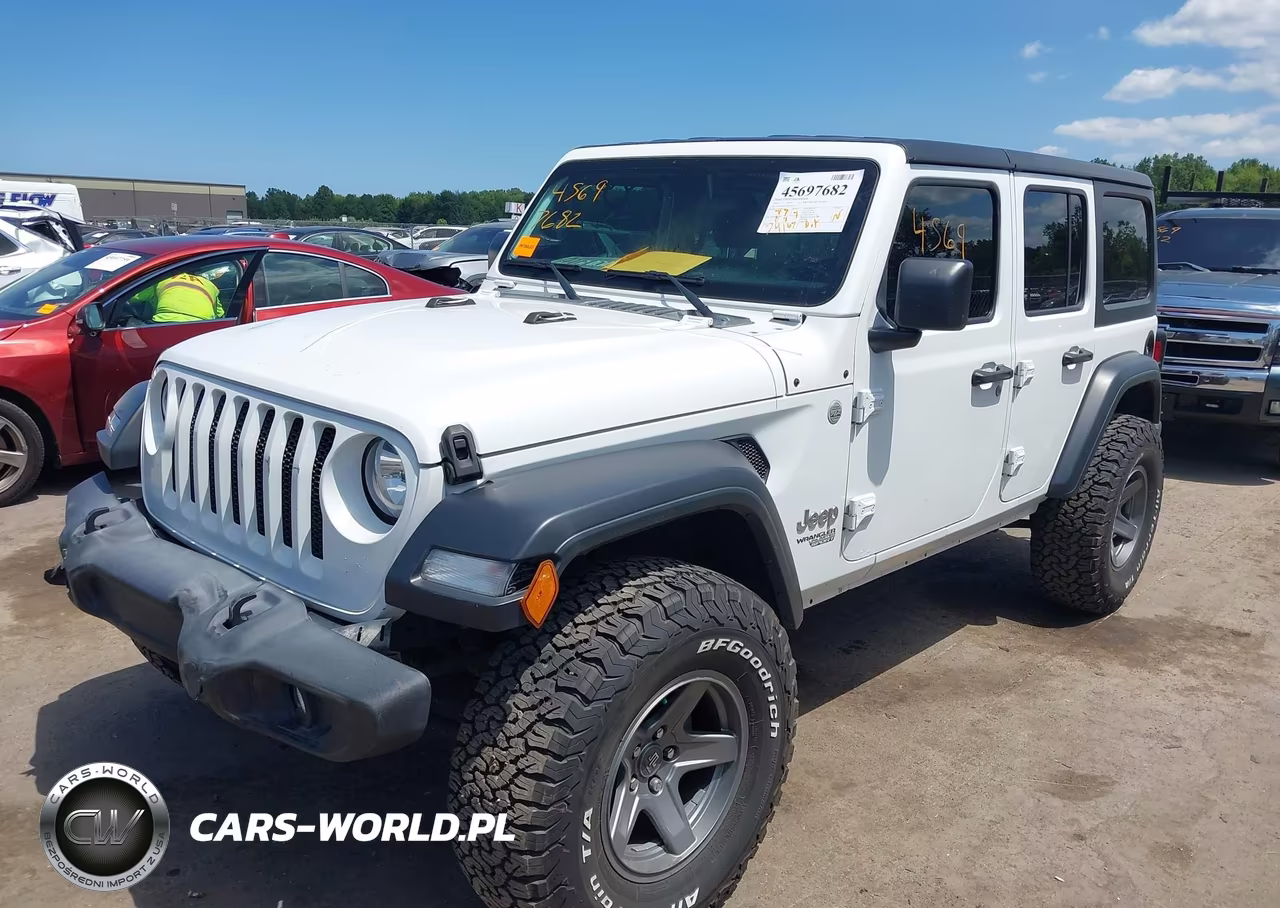 2019 Jeep Wrangler Unlimited Sport S 4X4 VIN:1C4HJXDN3KW609288 - 2