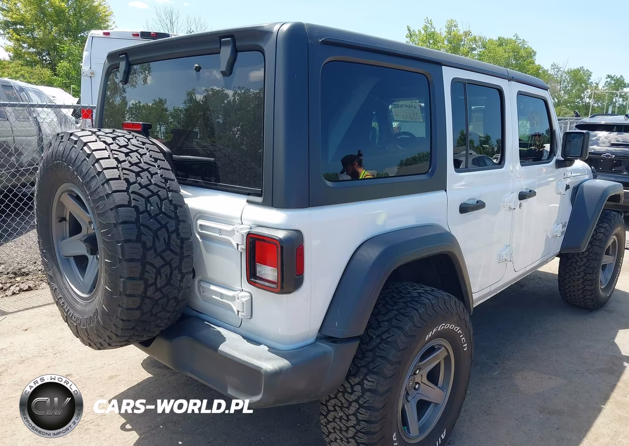 2019 Jeep Wrangler Unlimited Sport S 4X4 VIN:1C4HJXDN3KW609288 - 4
