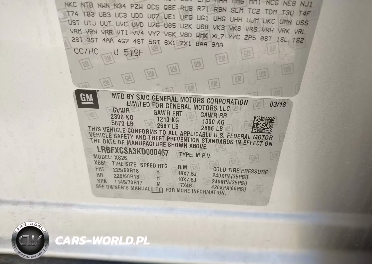2019 Buick Envision Fwd Essence VIN:LRBFXCSA3KD000467 - 9