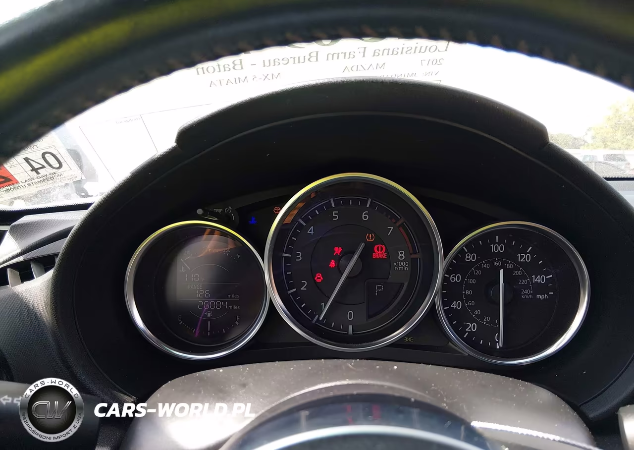 2017 Mazda Mx-5 Miata Sport VIN:JM1NDAB76H0123890 - 7