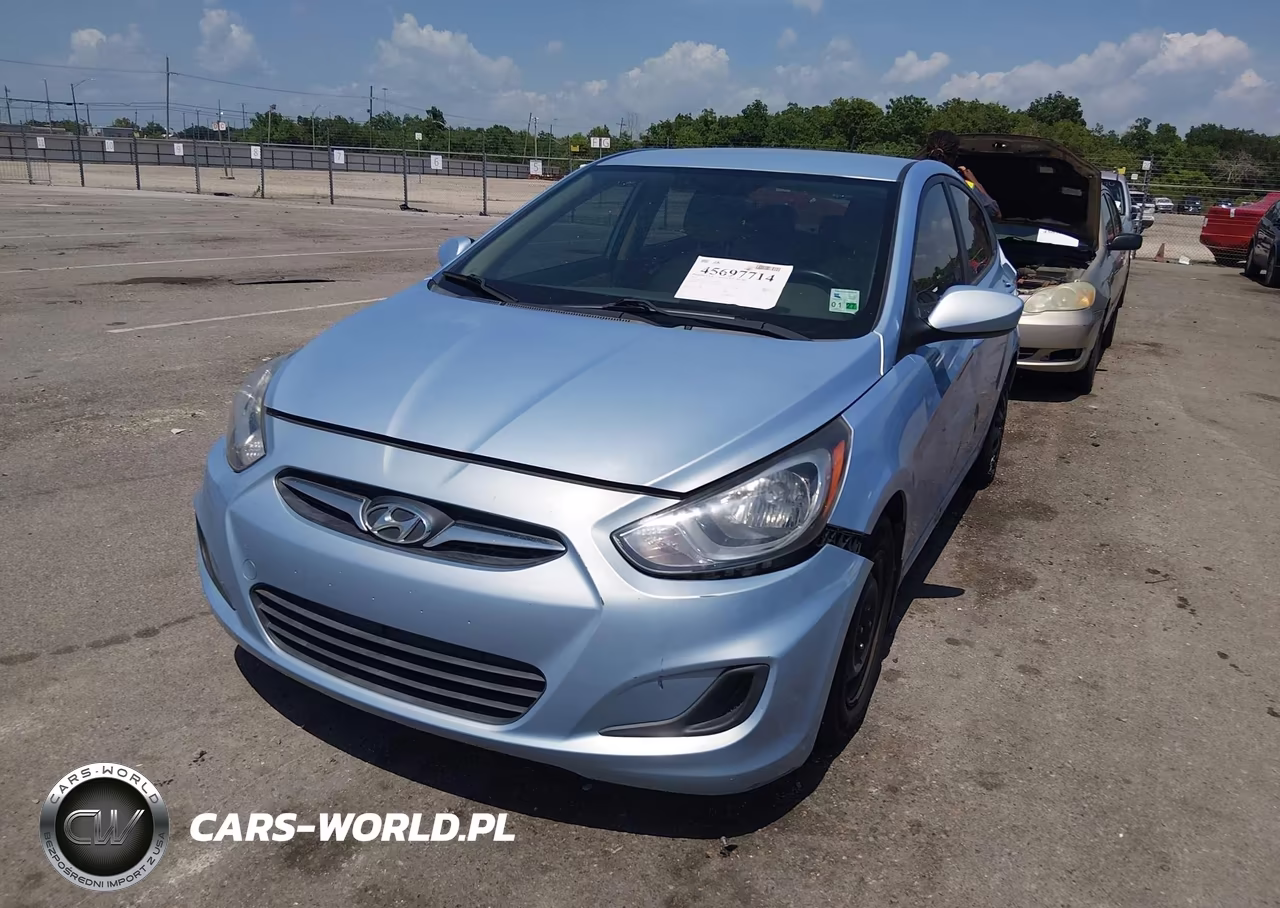 2012 Hyundai Accent Gls VIN:KMHCT4AE7CU229046 - 2