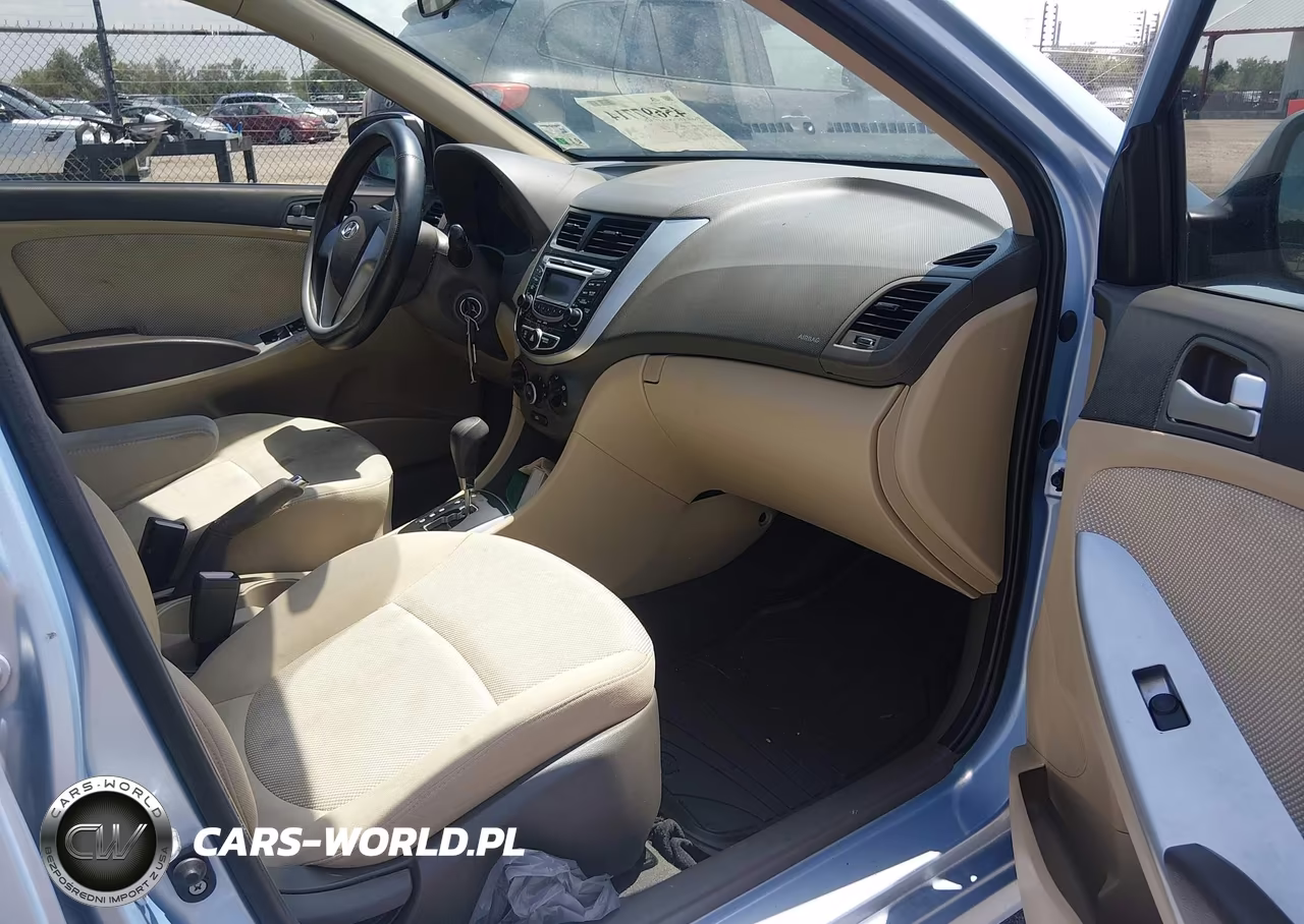 2012 Hyundai Accent Gls VIN:KMHCT4AE7CU229046 - 5