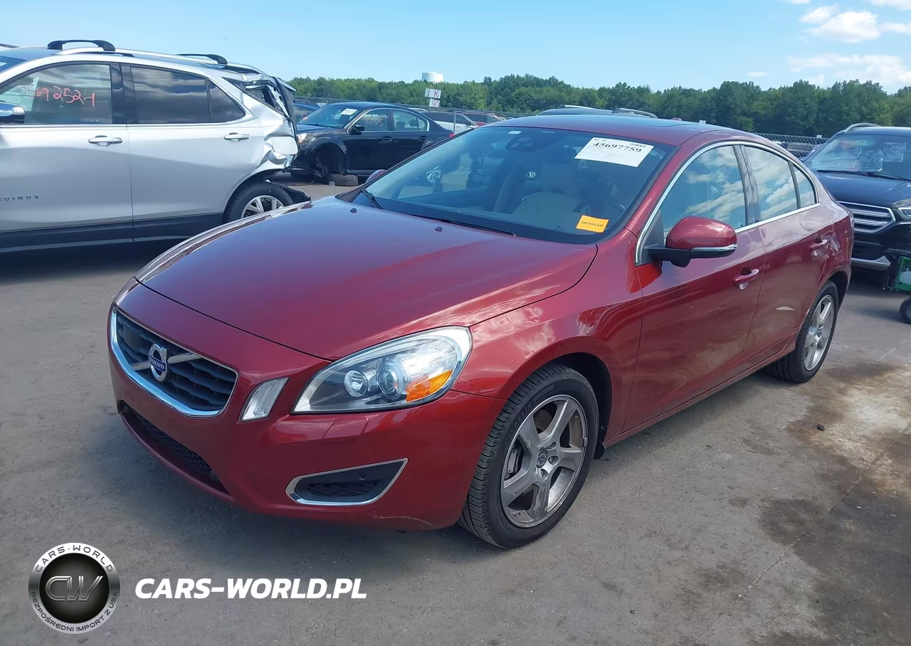 2013 Volvo S60 T5-T5 Platinum-T5 Premier-T5 Premier Plus VIN:YV1612FS1D2180623 - 2