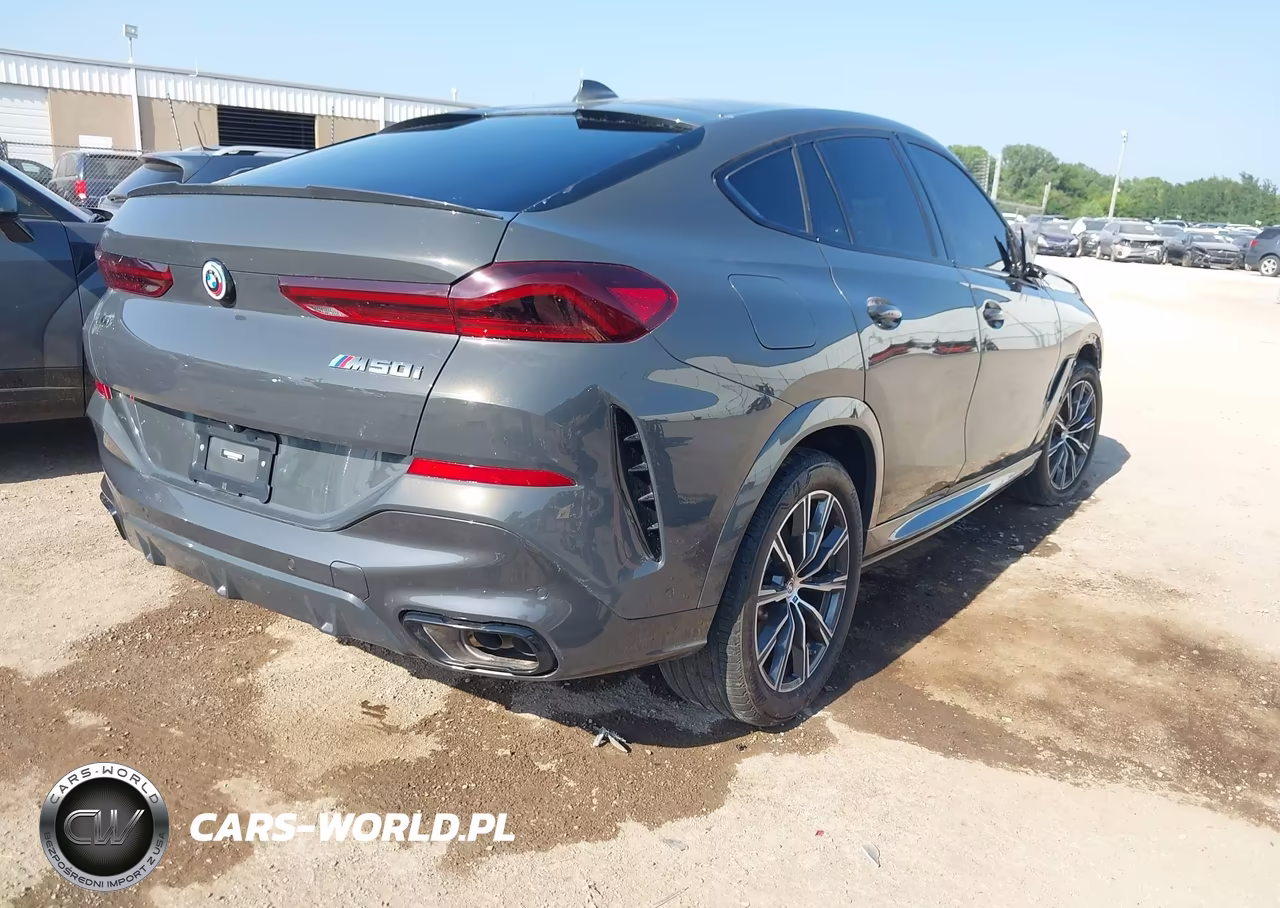 2023 BMW X6 M50I VIN:5UXCY8C08P9N58067 - 4