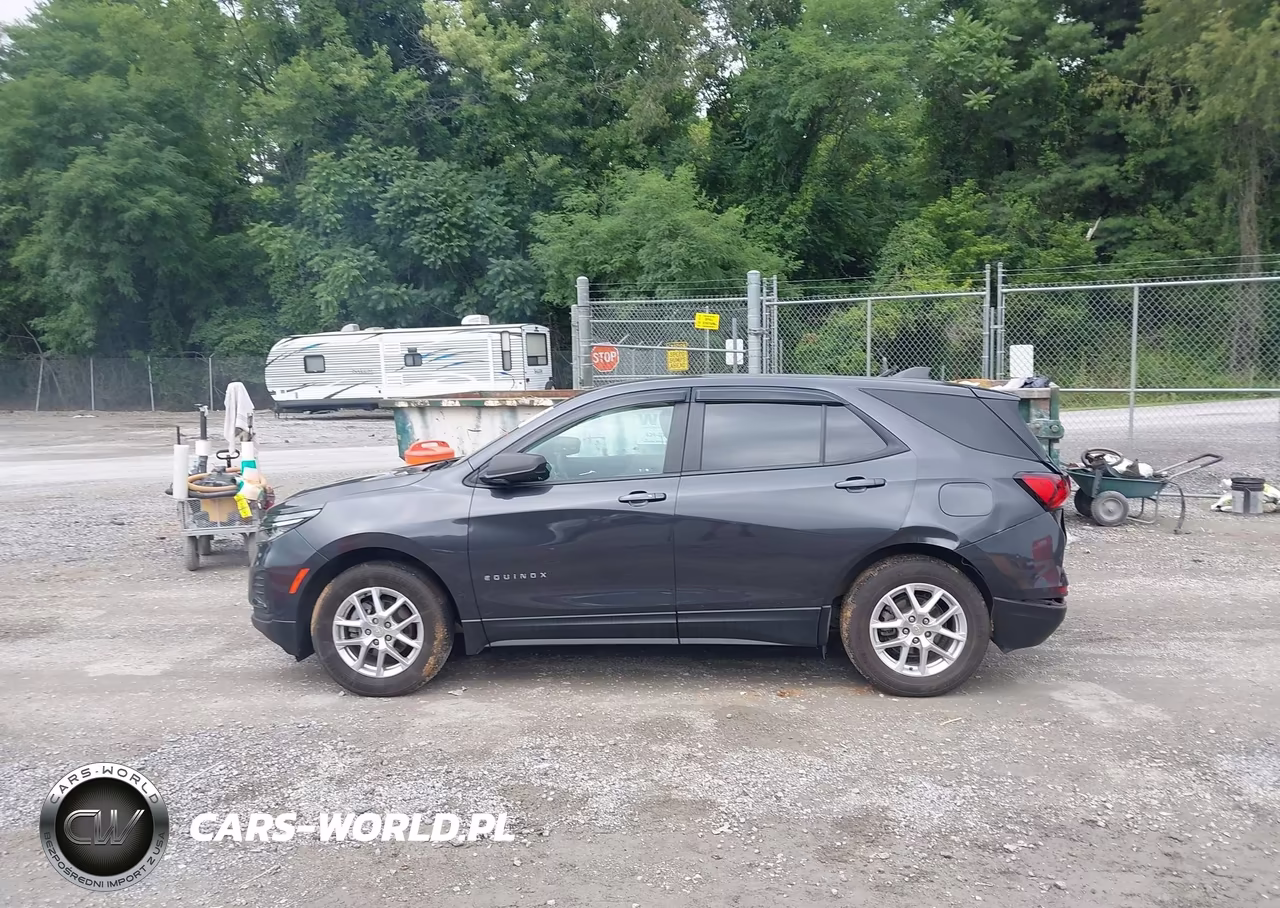 2022 Chevrolet Equinox Awd Ls VIN:3GNAXSEV1NS235806 - 13