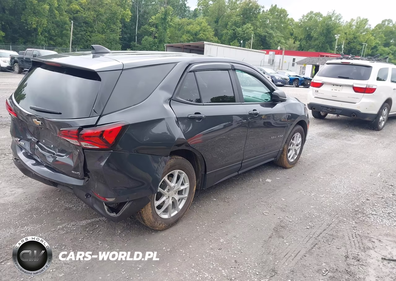 2022 Chevrolet Equinox Awd Ls VIN:3GNAXSEV1NS235806 - 4