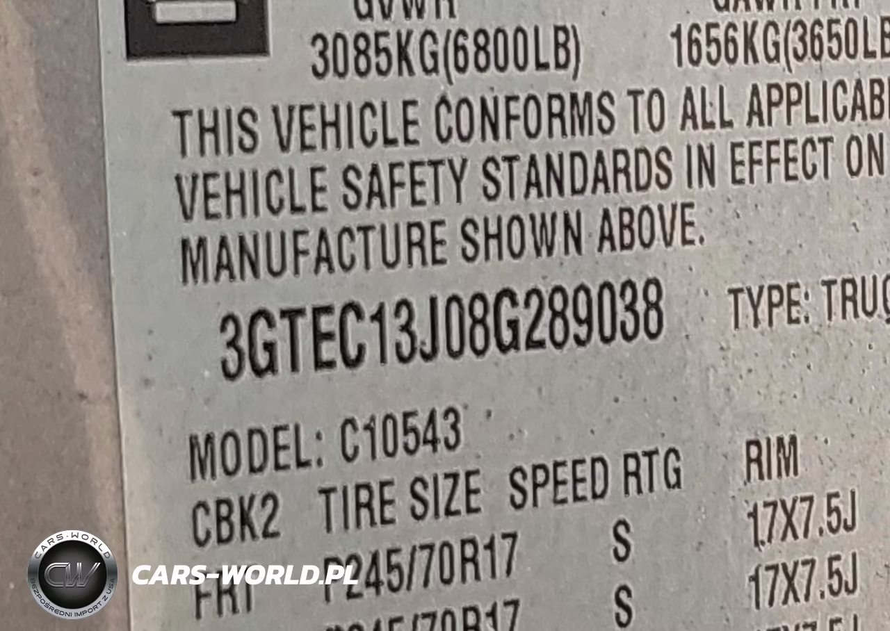 2008 GMC Sierra 1500 Sle1 VIN:3GTEC13J08G289038 - 9