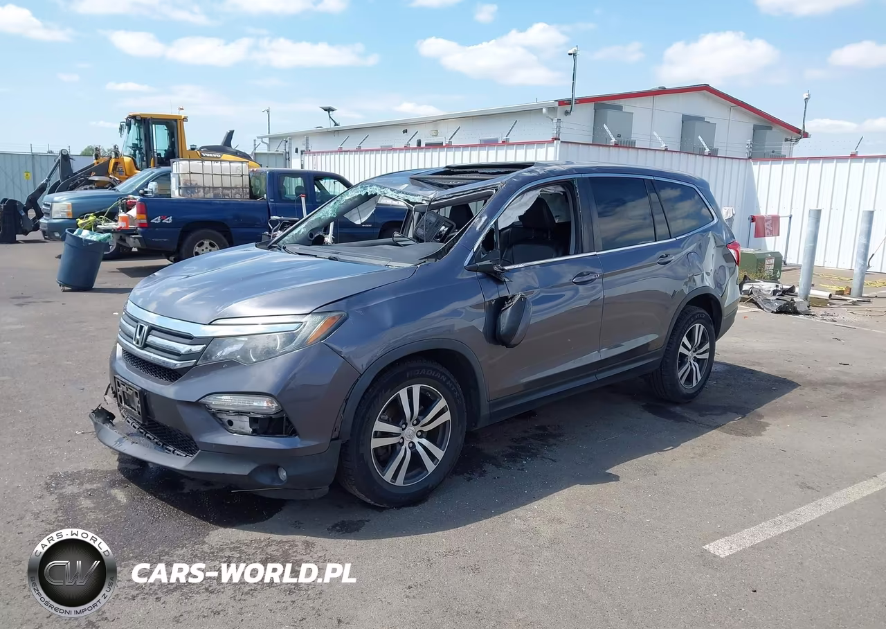 2018 Honda Pilot Ex-L VIN:5FNYF6H59JB057143 - 2