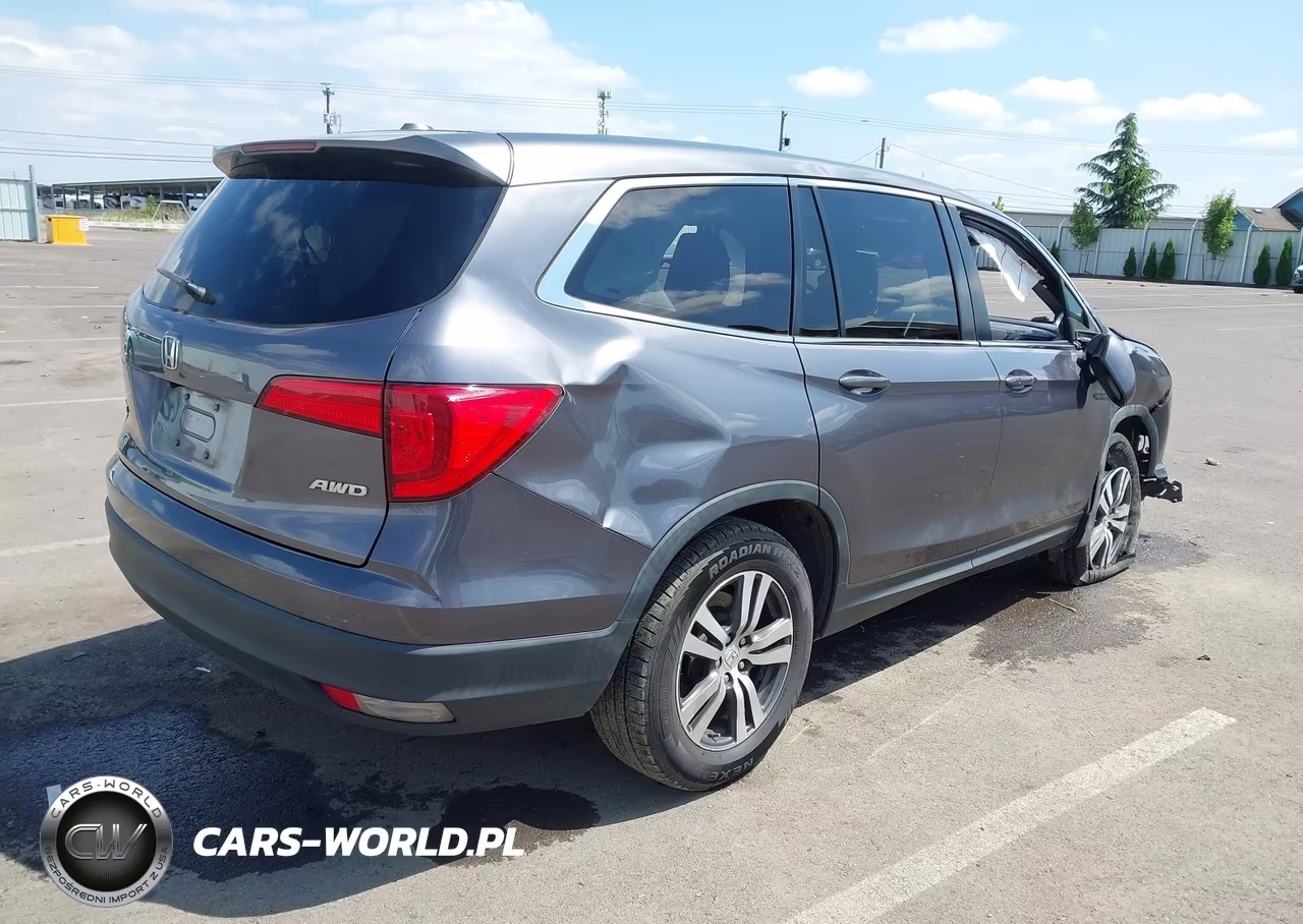 2018 Honda Pilot Ex-L VIN:5FNYF6H59JB057143 - 4