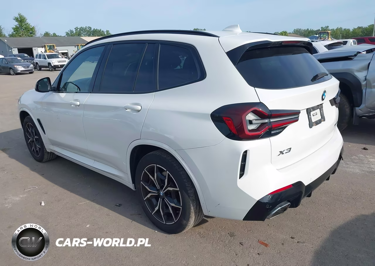 2022 BMW X3 xDrive30I VIN:WBX57DP06NN176191 - 3