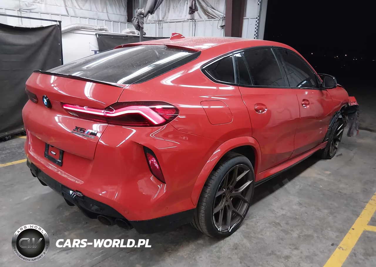 2023 BMW X6 M VIN:5YMCY0C09P9R75112 - 4