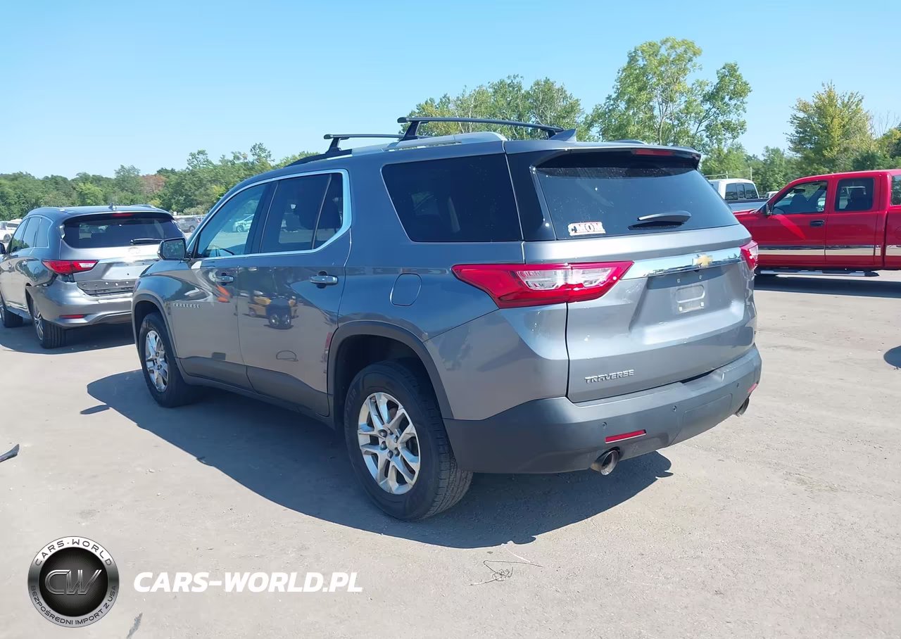 2018 Chevrolet Traverse Lt Cloth VIN:1GNERGKW6JJ242851 - 3