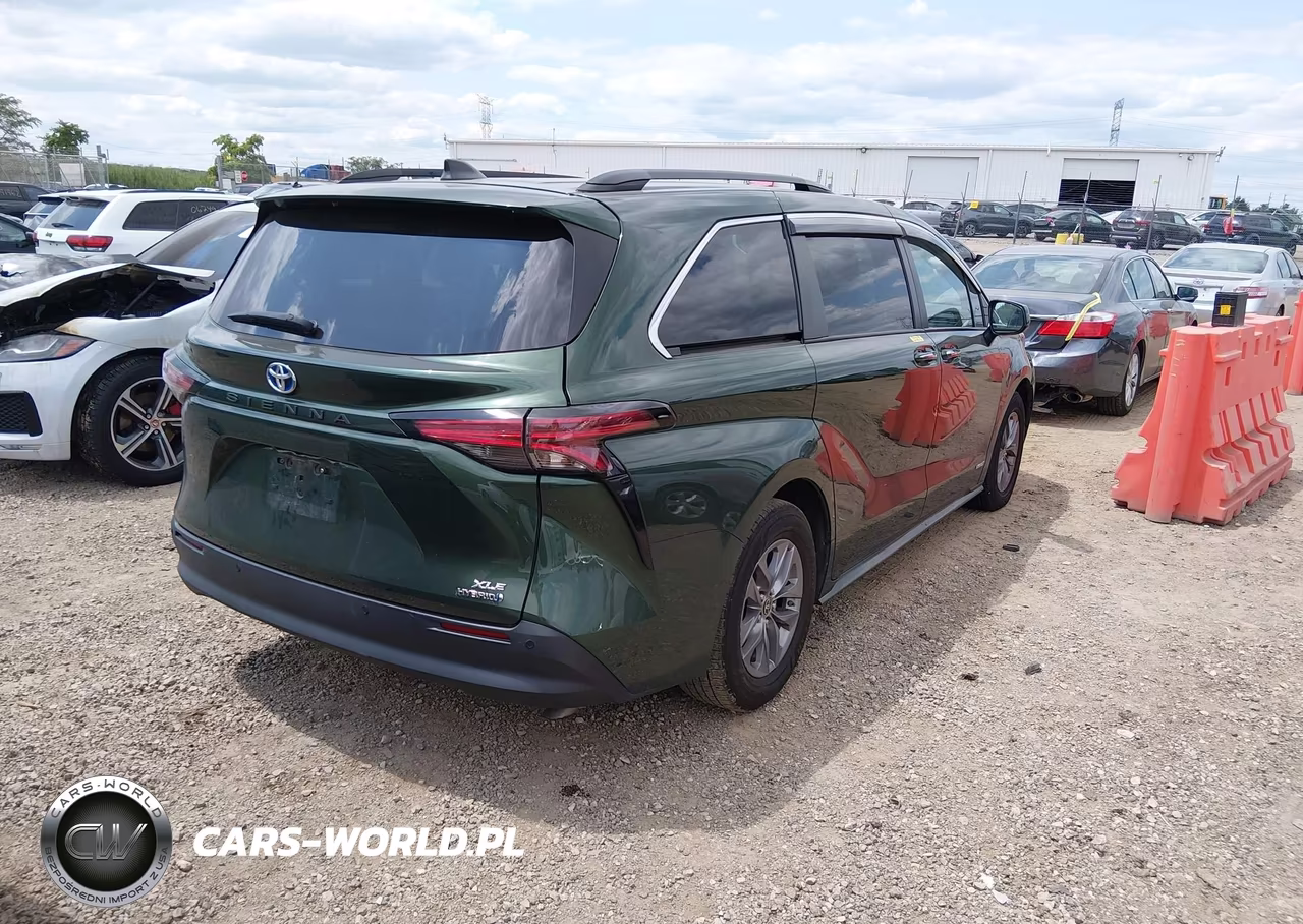 2021 Toyota Sienna Xle VIN:5TDJRKEC0MS071100 - 4