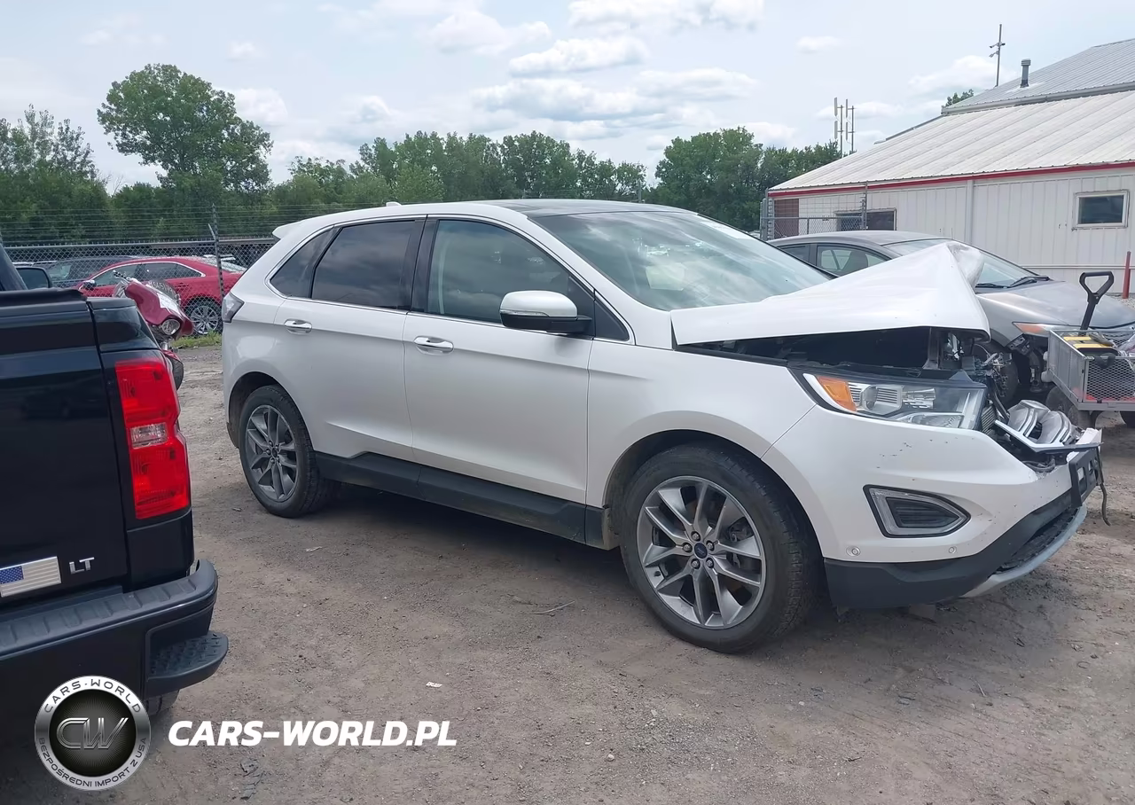 2015 Ford Edge Titanium VIN:2FMPK4K85FBB40762 - 14
