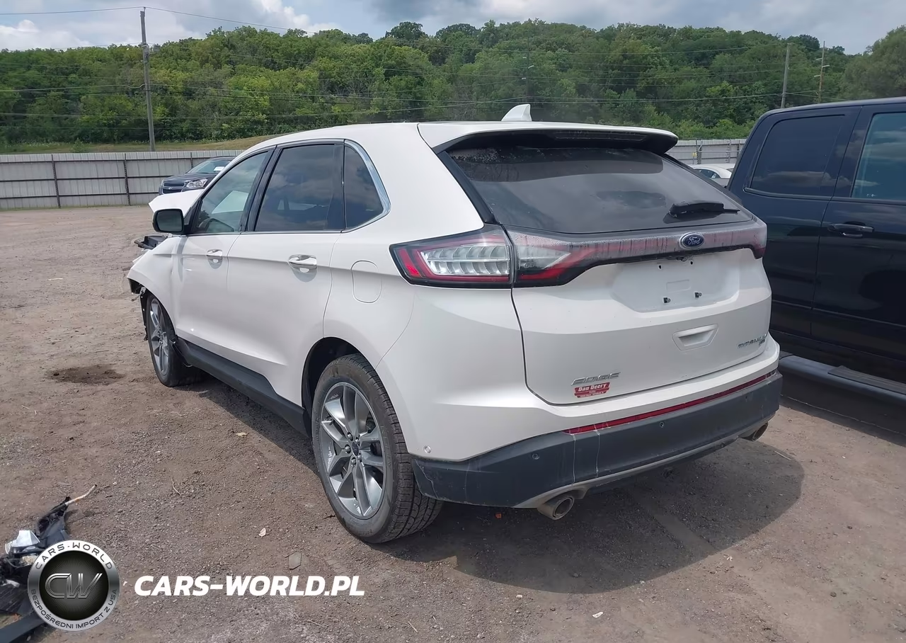 2015 Ford Edge Titanium VIN:2FMPK4K85FBB40762 - 3