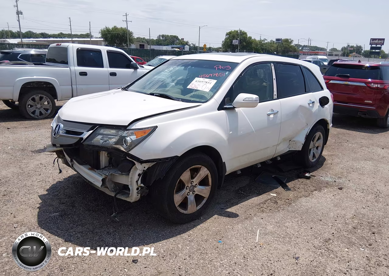 2007 Acura Mdx Sport Package VIN:2HNYD28537H544382 - 2
