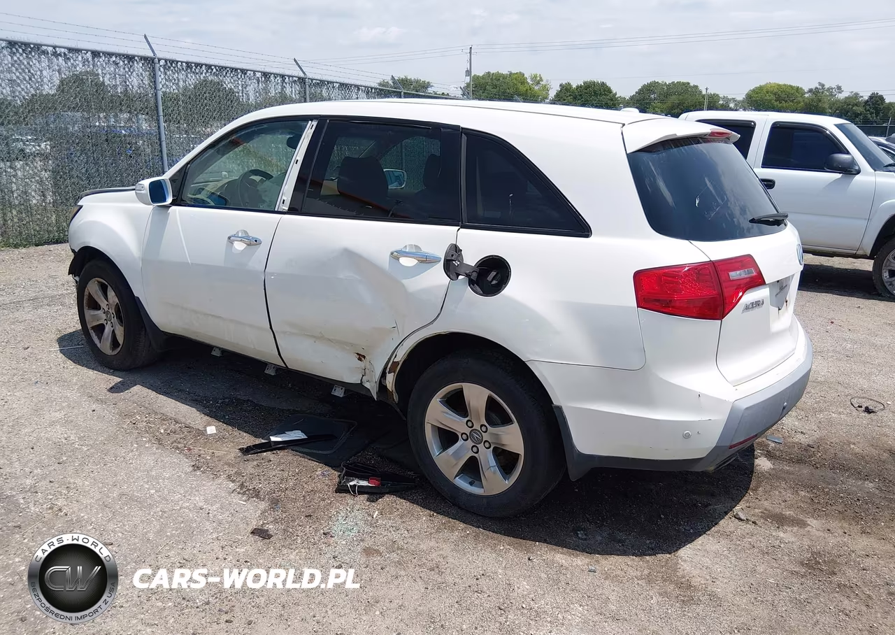 2007 Acura Mdx Sport Package VIN:2HNYD28537H544382 - 3