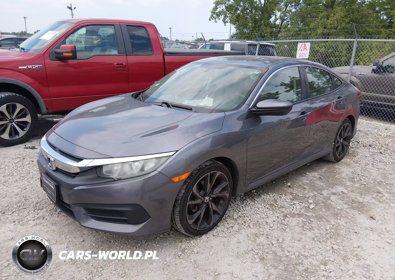2016 Honda Civic Lx VIN:19XFC2F50GE005295 - 2