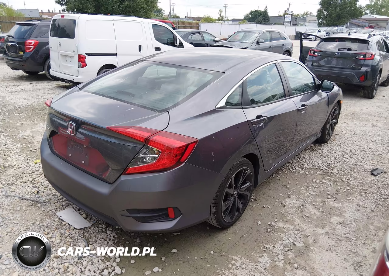 2016 Honda Civic Lx VIN:19XFC2F50GE005295 - 4