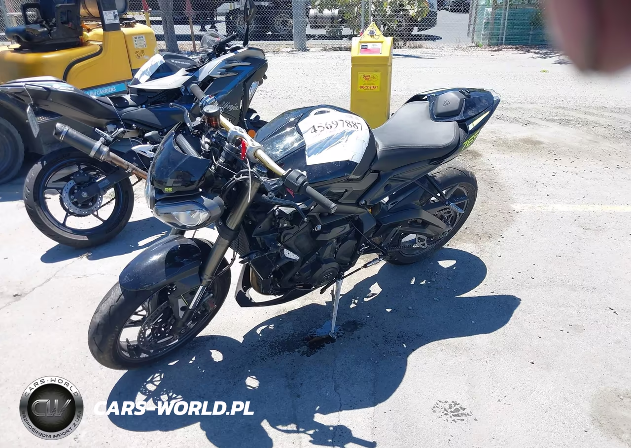 2025 Triumph Motorcycle Street Triple 765 Rs VIN:SMTA614K6STCE9120 - 2