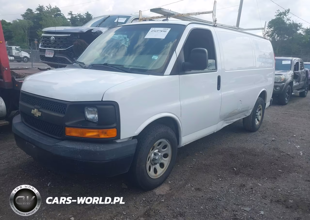 2013 Chevrolet Express 1500 Work Van VIN:1GCSGAFX3D1188236 - 2