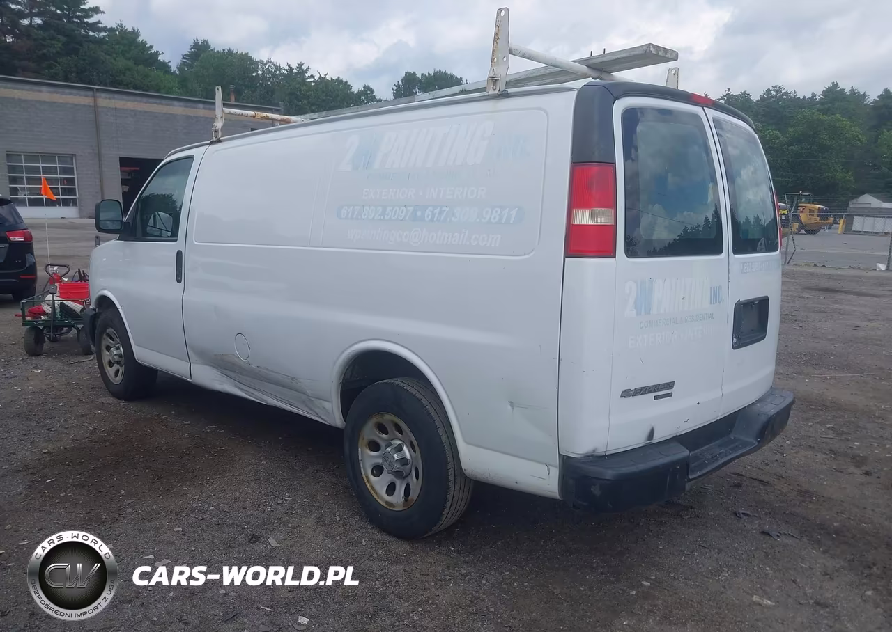 2013 Chevrolet Express 1500 Work Van VIN:1GCSGAFX3D1188236 - 3