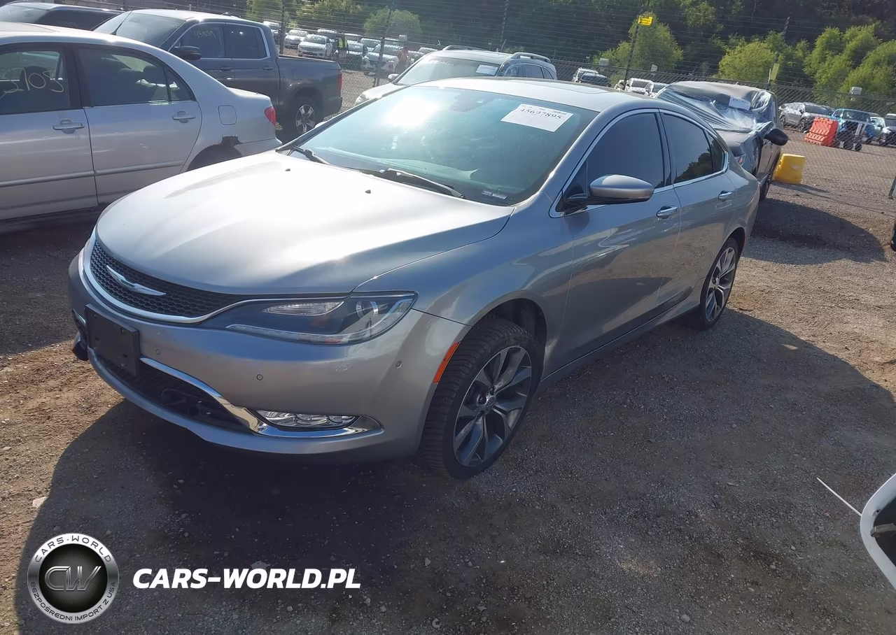 2015 Chrysler 200 C VIN:1C3CCCEG7FN678434 - 2