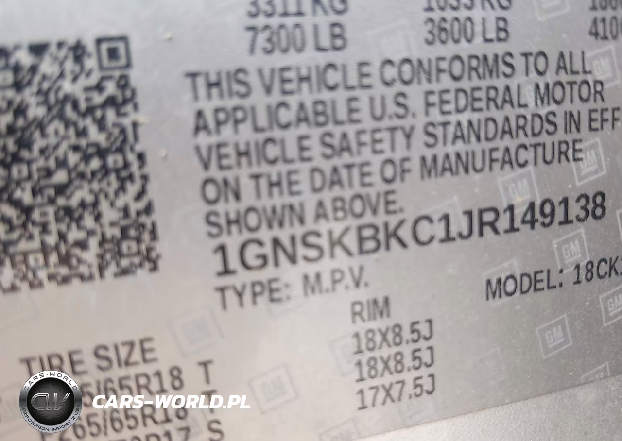 2018 Chevrolet Tahoe Lt VIN:1GNSKBKC1JR149138 - 9