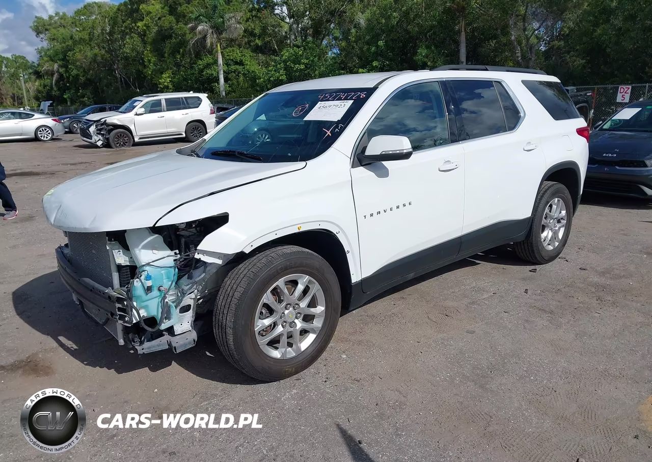 2021 Chevrolet Traverse Fwd Lt Cloth VIN:1GNERGKW8MJ240426 - 2