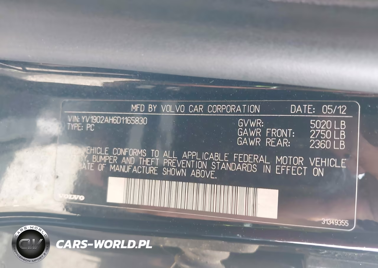 2013 Volvo S80 T6-T6 Platinum-T6 Premier Plus VIN:YV1902AH6D1165830 - 9