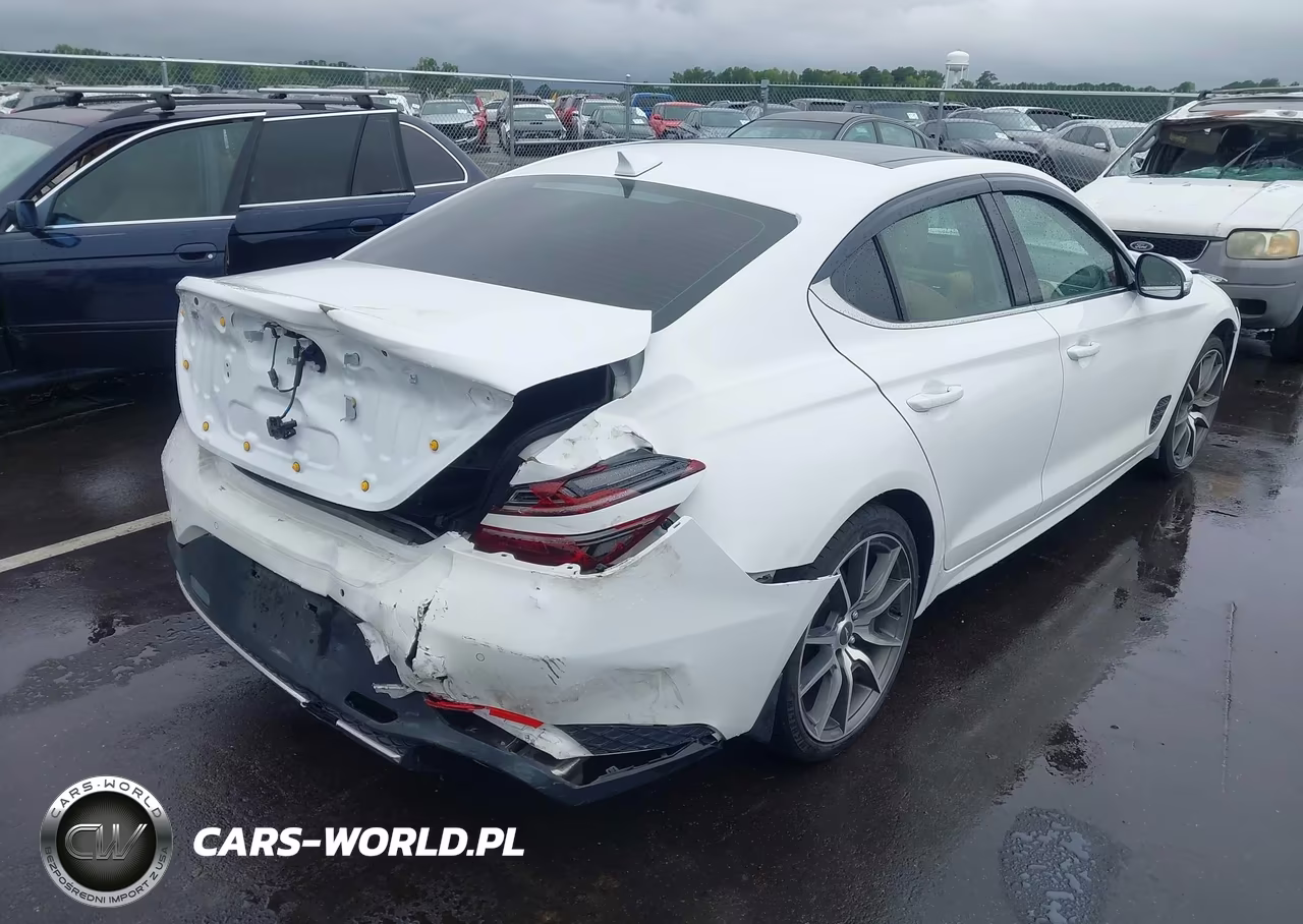 2022 Genesis G70 2.0T Awd VIN:KMTG34TA1NU092660 - 4