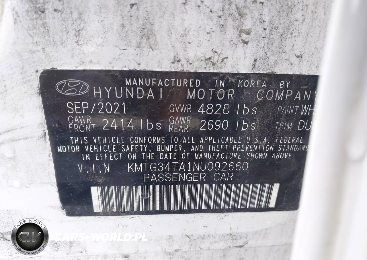 2022 Genesis G70 2.0T Awd VIN:KMTG34TA1NU092660 - 9