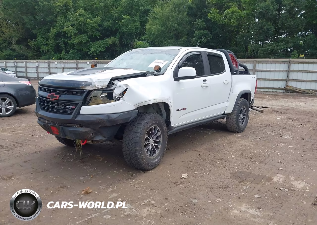 2018 Chevrolet Colorado Zr2 VIN:1GCPTEE10J1229438 - 2