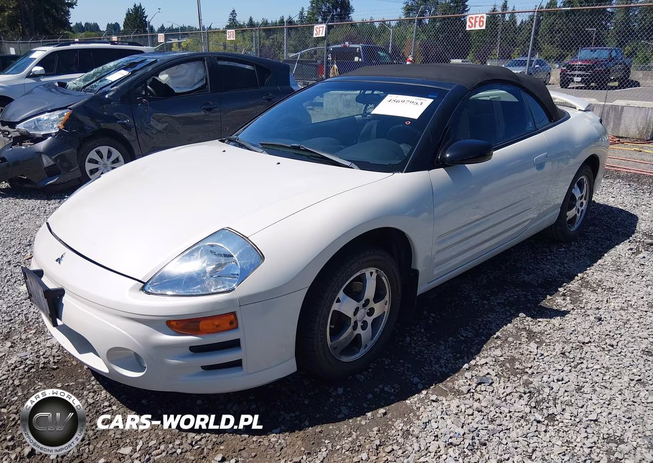 2005 Mitsubishi Eclipse Spyder Gs VIN:4A3AE45G55E056901 - 2