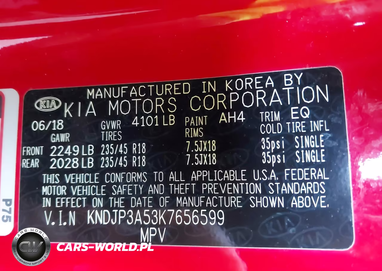 2019 Kia Soul + VIN:KNDJP3A53K7656599 - 9
