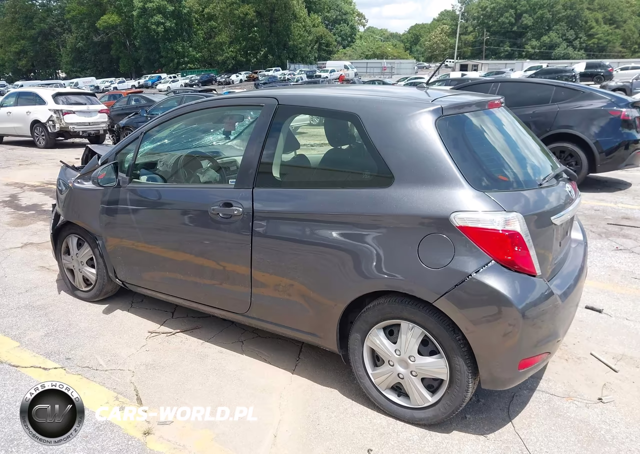 2013 Toyota Yaris L VIN:JTDJTUD33DD573030 - 3