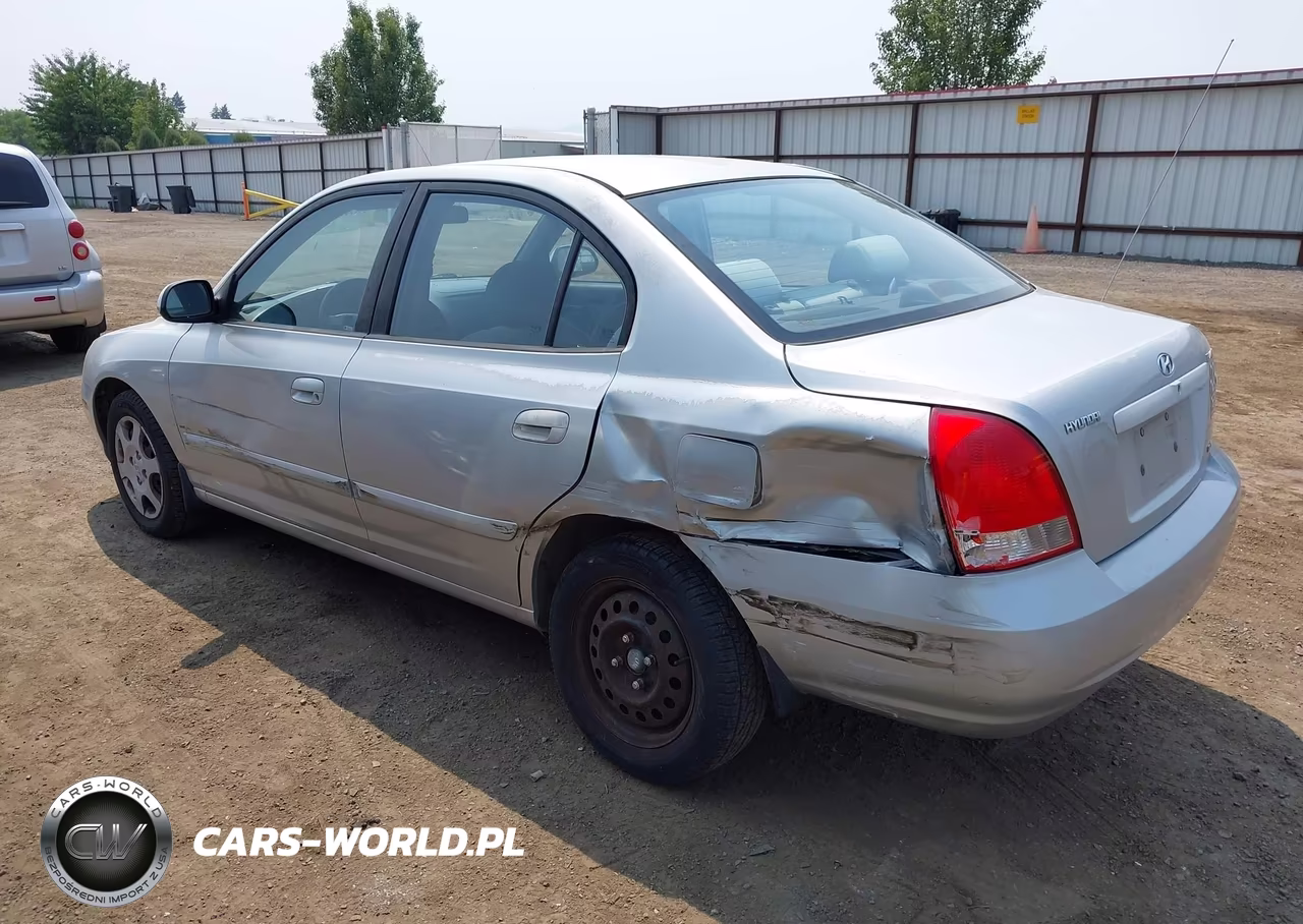 2003 Hyundai Elantra Gls-Gt VIN:KMHDN45D63U507645 - 3