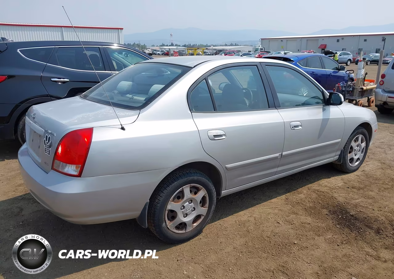 2003 Hyundai Elantra Gls-Gt VIN:KMHDN45D63U507645 - 4