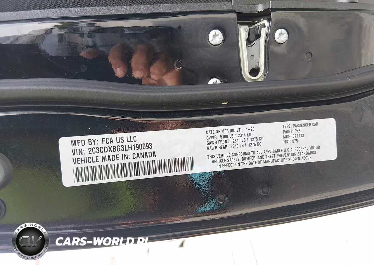 2020 Dodge Charger Sxt Rwd VIN:2C3CDXBG3LH190093 - 9