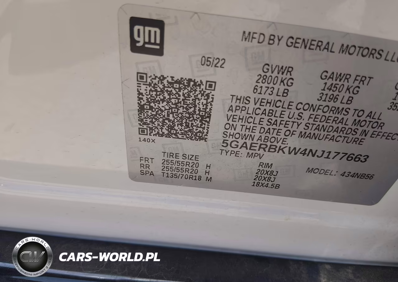 2022 Buick Enclave Fwd Essence VIN:5GAERBKW4NJ177663 - 9